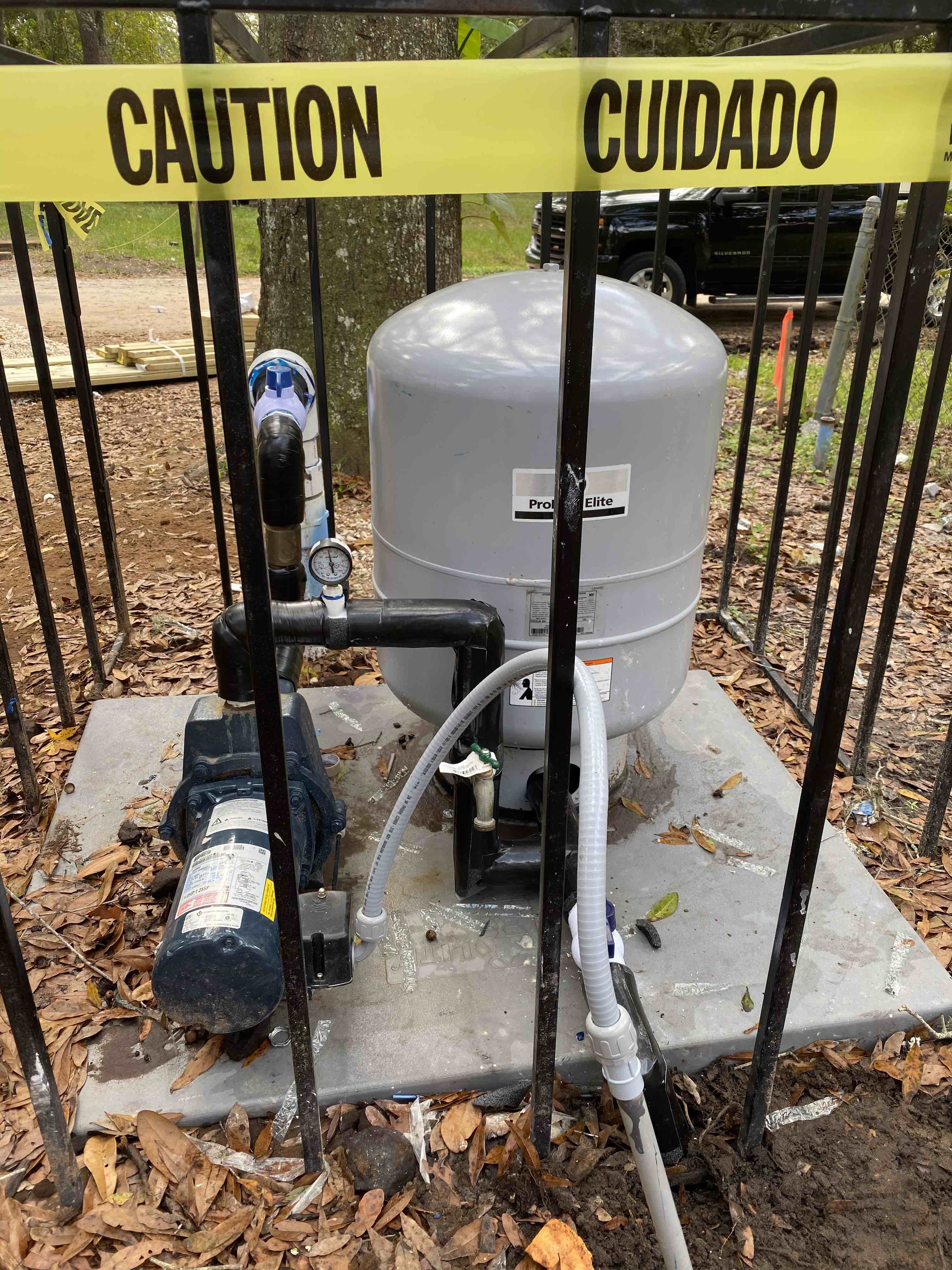 Outdoor water system